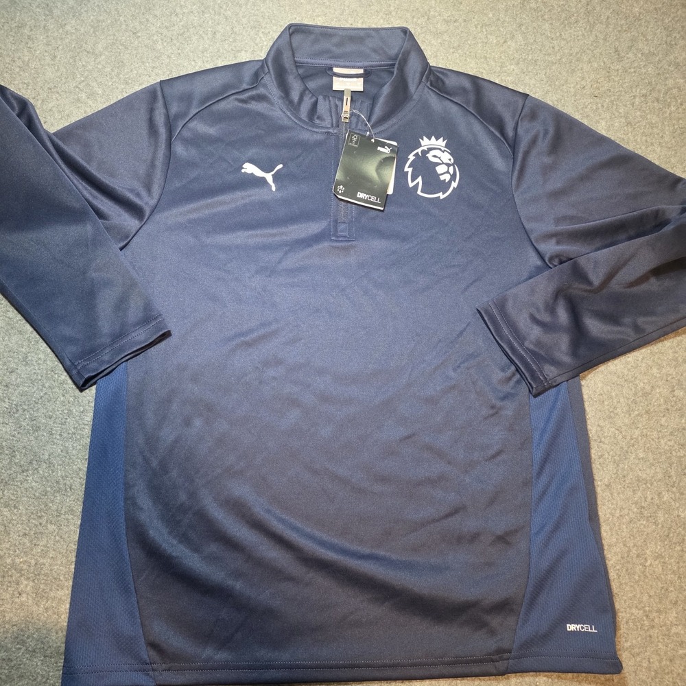 PUMA Premier League DryCell 1/4 zip training top Large Z1